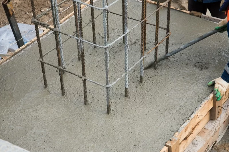 pręty w betonie